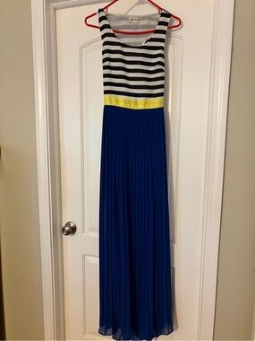 Double Zero Black and White Striped Dress